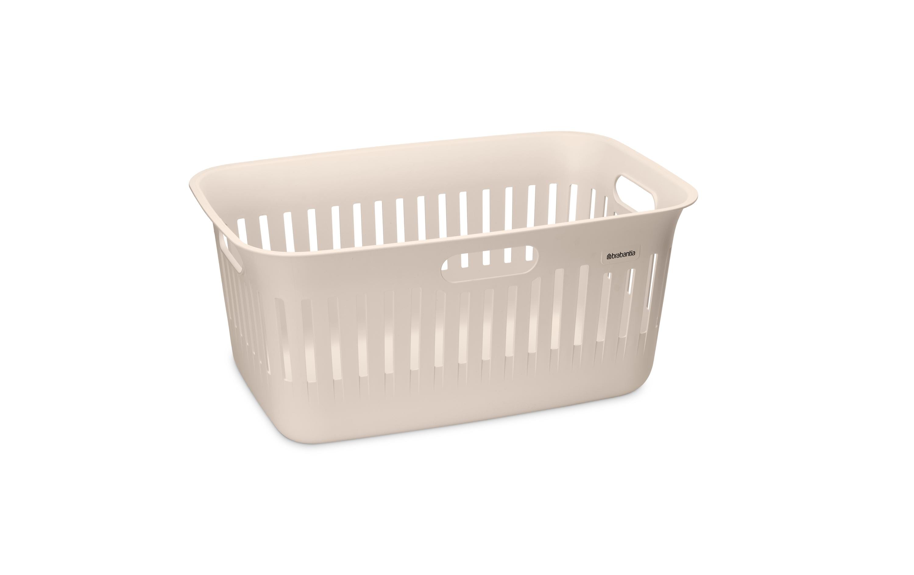 Brabantia Wäschekorb Collect IT 40 Liter, Soft Beige