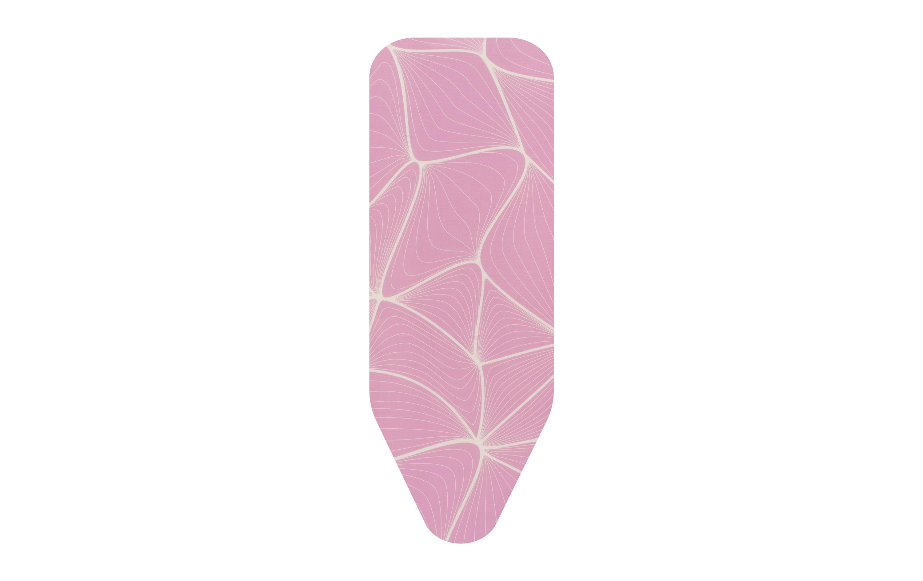 Brabantia Bügelbrettbezug C 124 x 45 cm 2 mm Schaumstoff, Lilac Waves