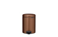 Brabantia NewIcon Treteimer 5 Liter Warm Bronze