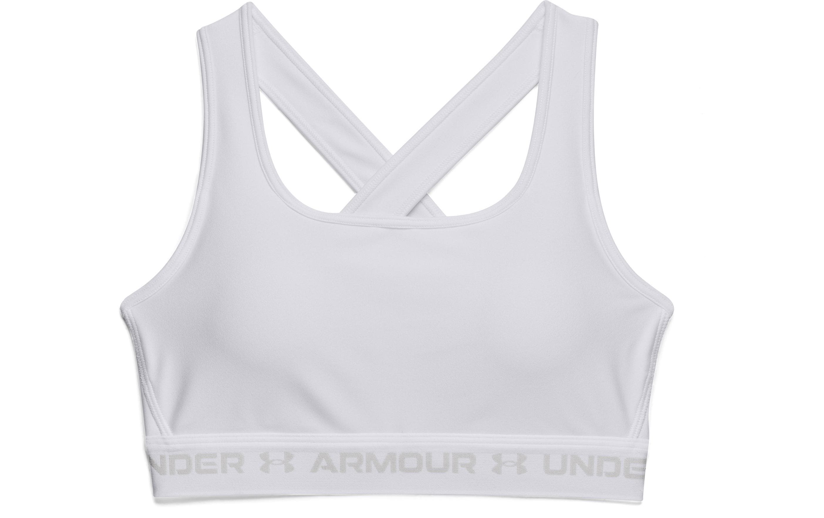 Under Armour Crossback MID BRA Grösse: M, Farbe: Weiss