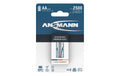 Ansmann Akku AA NIMH 2500 2er min. 2400 mAh, 1.2V, maxE Technologie, 2er