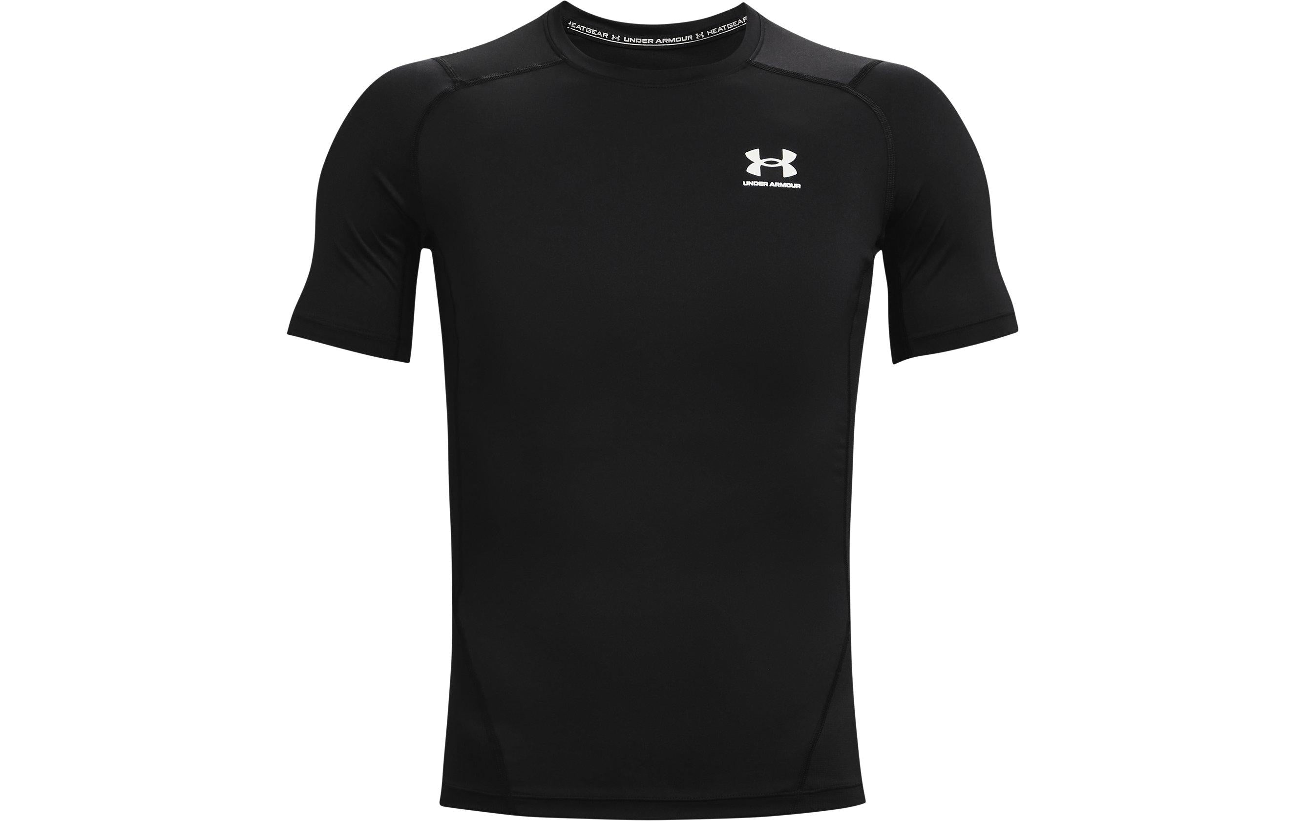 Under Armour HG ARMOUR COMP SS Grösse: L, Farbe: Schwarz