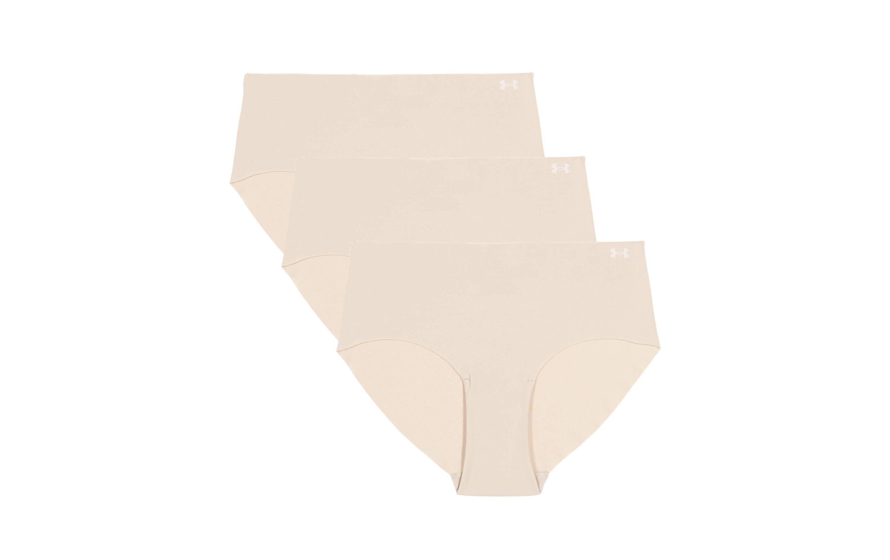 Under Armour Unterhosen Damen 3 Pack Grösse: M, Farbe: Nude