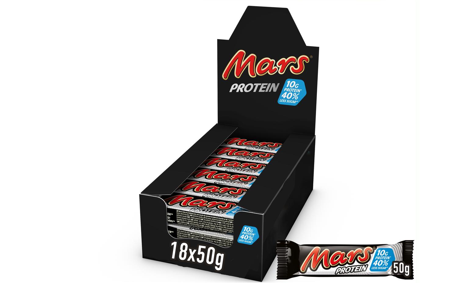 MARS Protein Riegel Box 18 x 50 g