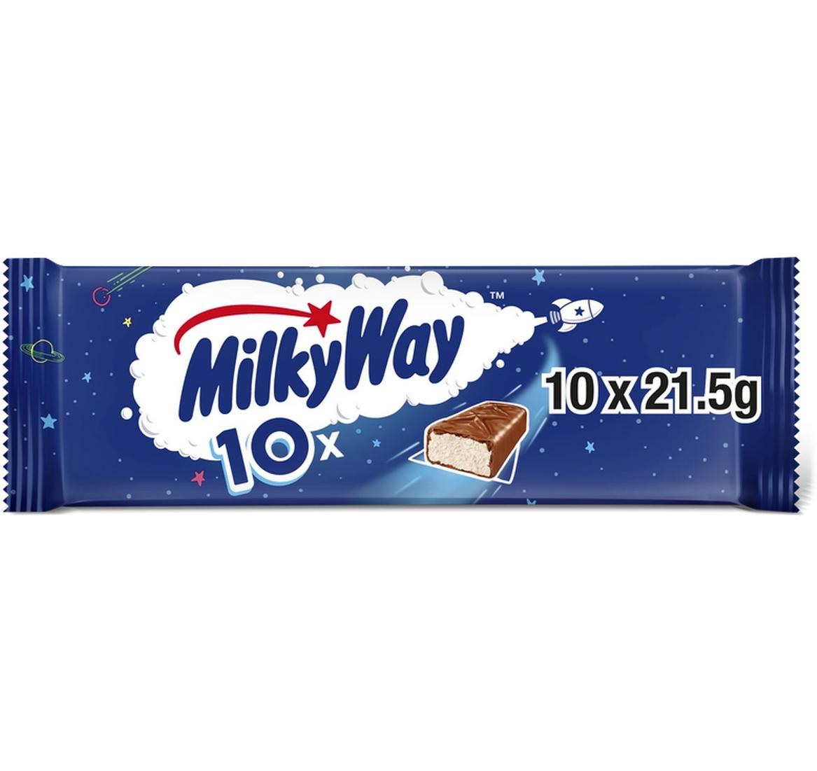 MILKY WAY Multipack 10 x 21.5 g
