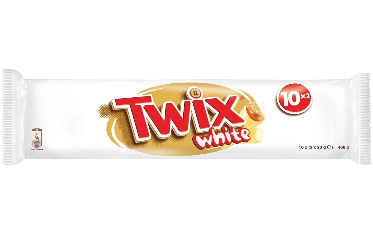 TWIX Multipack White 10 x 46 g