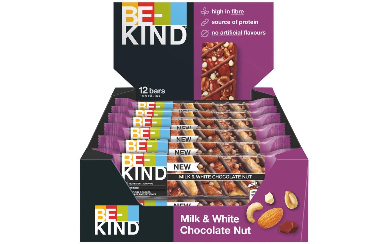BE-KIND Milk & White Chocolate Nut Box 12 x 40 g