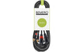 Bemero BAC2545-1000BK 2x XLRm - 2x RCAm 10m Audio-Verbindungskabel, schwarz, M-Serie