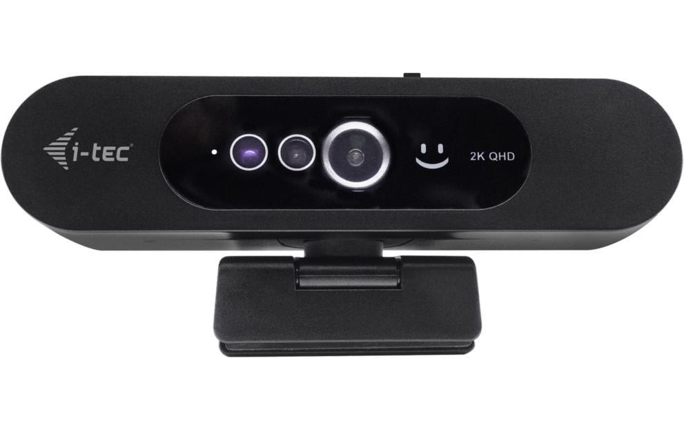I-TEC SOLOMON WH200, 2K Webcam mit Windows Hello, schwarz