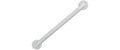 BADEWANNE HALTEGRIFF METALL WEISS 30 CM