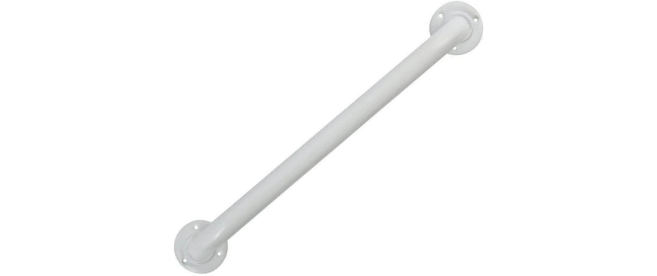 BADEWANNE HALTEGRIFF METALL WEISS 30 CM
