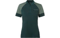 Vaude Altissimo Q-Zip, Gr. 44, deep pond Velotrikot, kurzarm, Damen