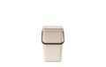 Brabantia Sort & Go Recyclingbehälter Inhalt 25 Liter, Soft Beige