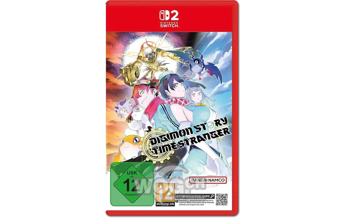 Digimon Story Time Stranger, Switch 2 Alter: 12+, Game-Key Card