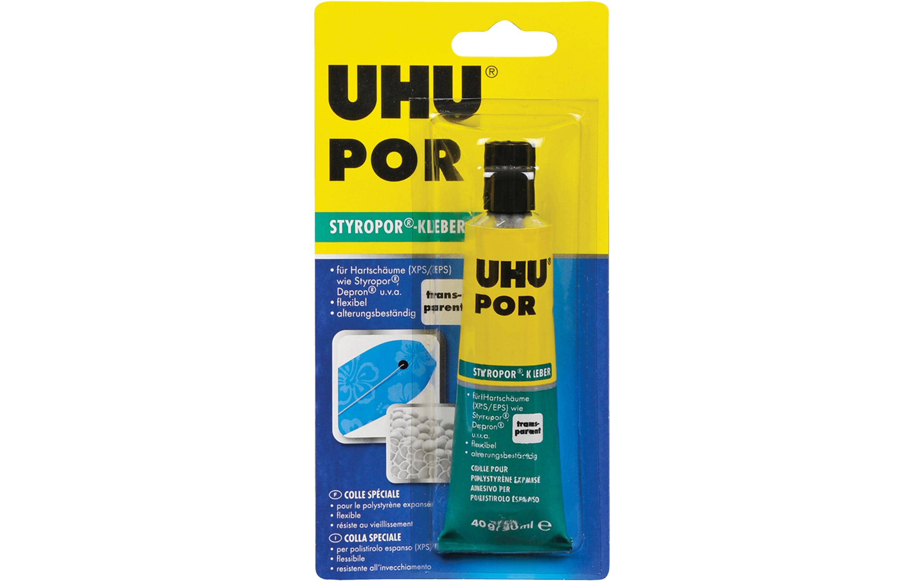UHU por Tube Modellbauklebstoff 40g