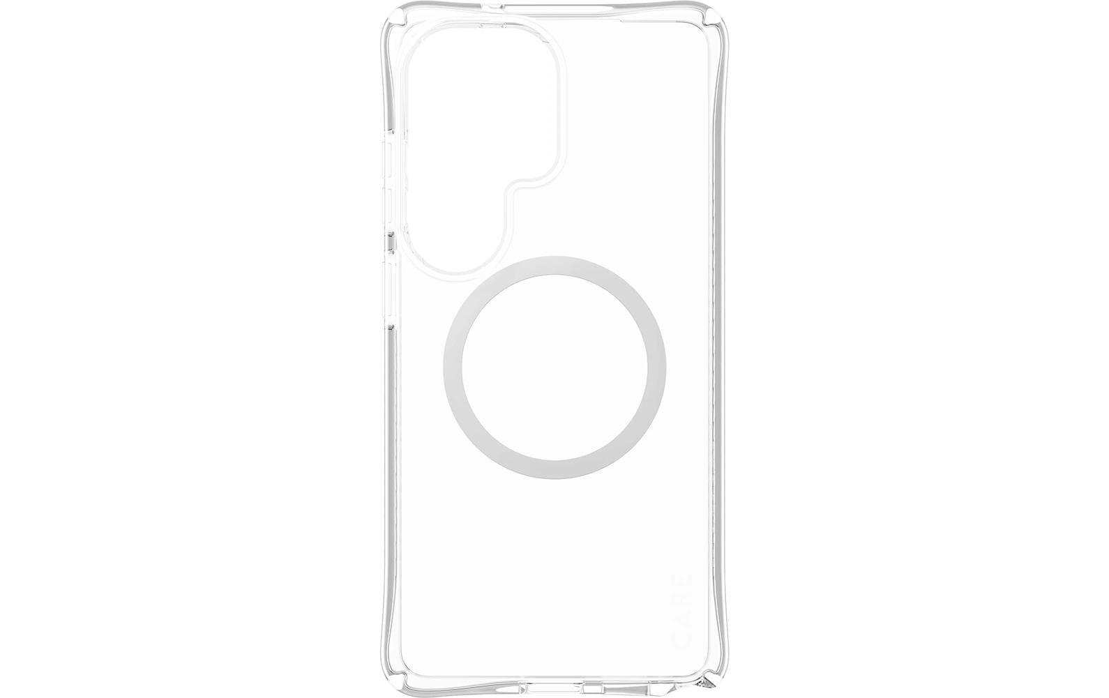 CARE Samba Case, Transparent + Qi, White Galaxy S26 Ultra