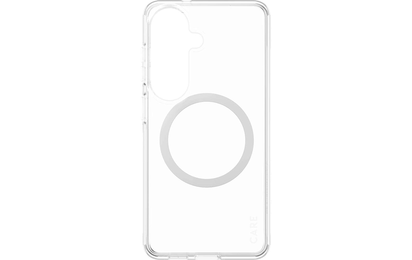 CARE UE Case, Transparent + Qi, White Galaxy S26