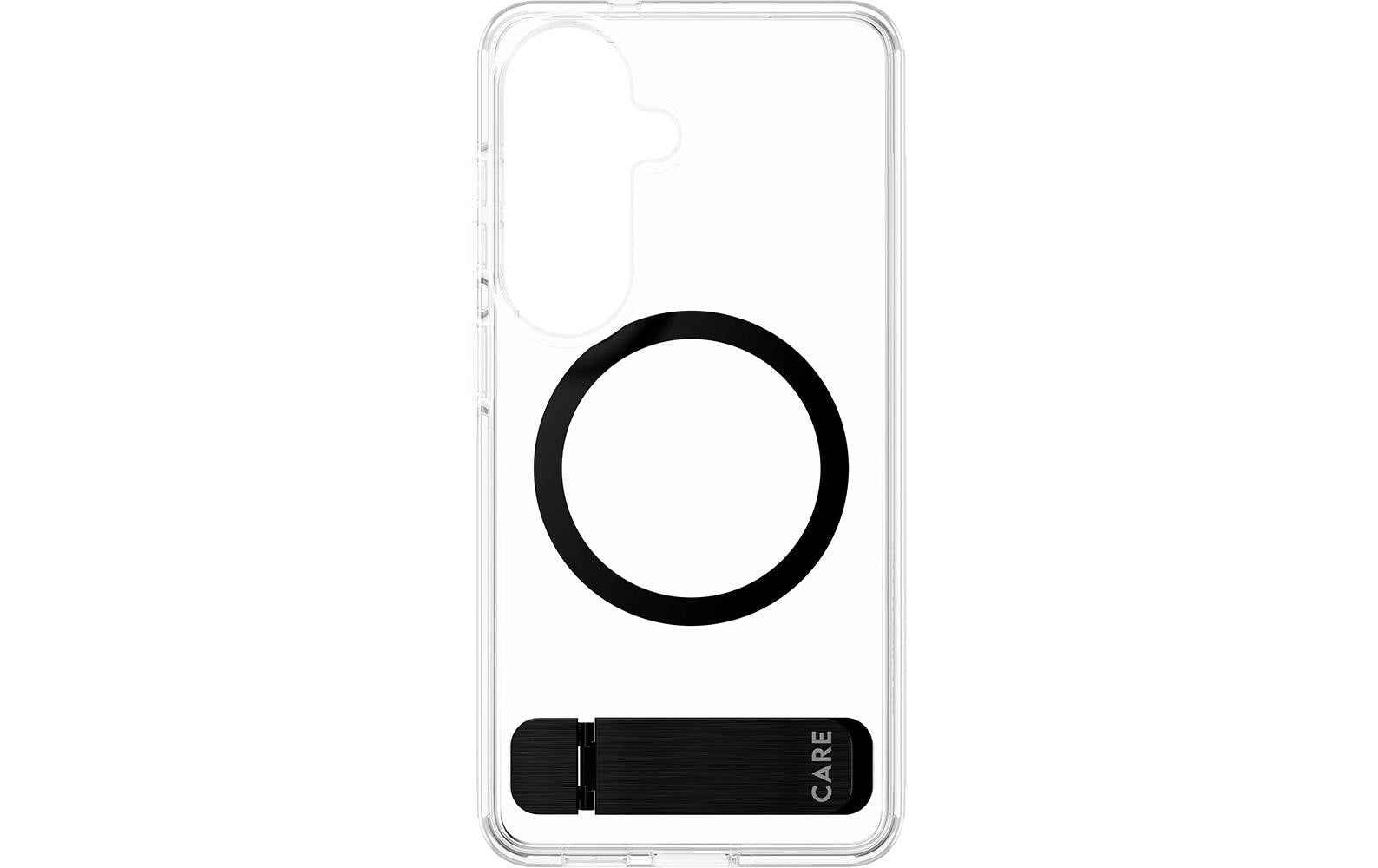 CARE UE Case, Transparent + KS, Black & Qi Galaxy S26