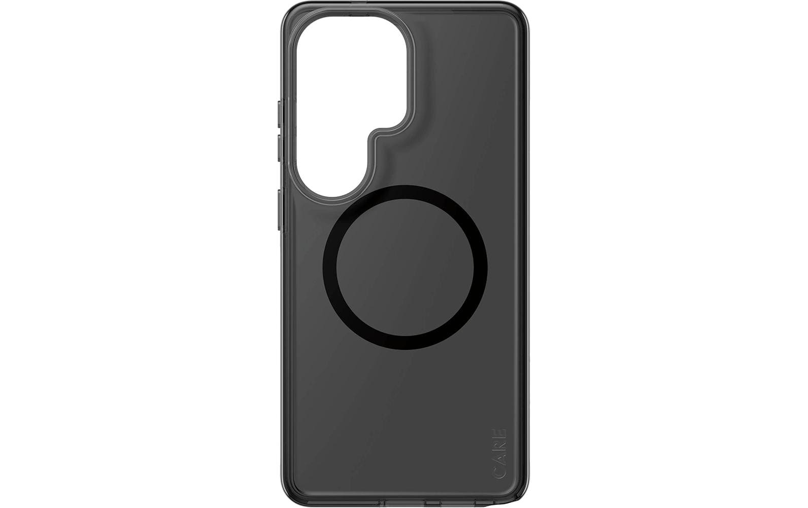 CARE UE Case Smokey + Qi, Black Galaxy S26 Ultra