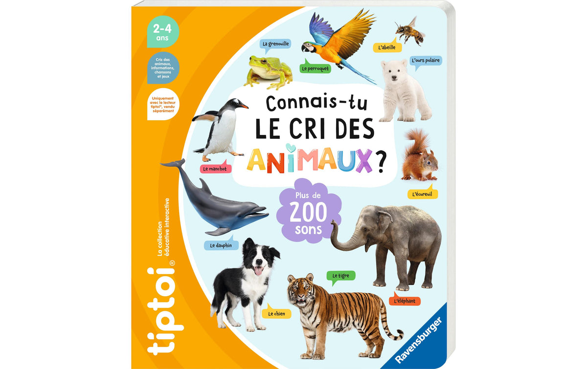 tiptoi  Connaistu le cri des animaux ? FR