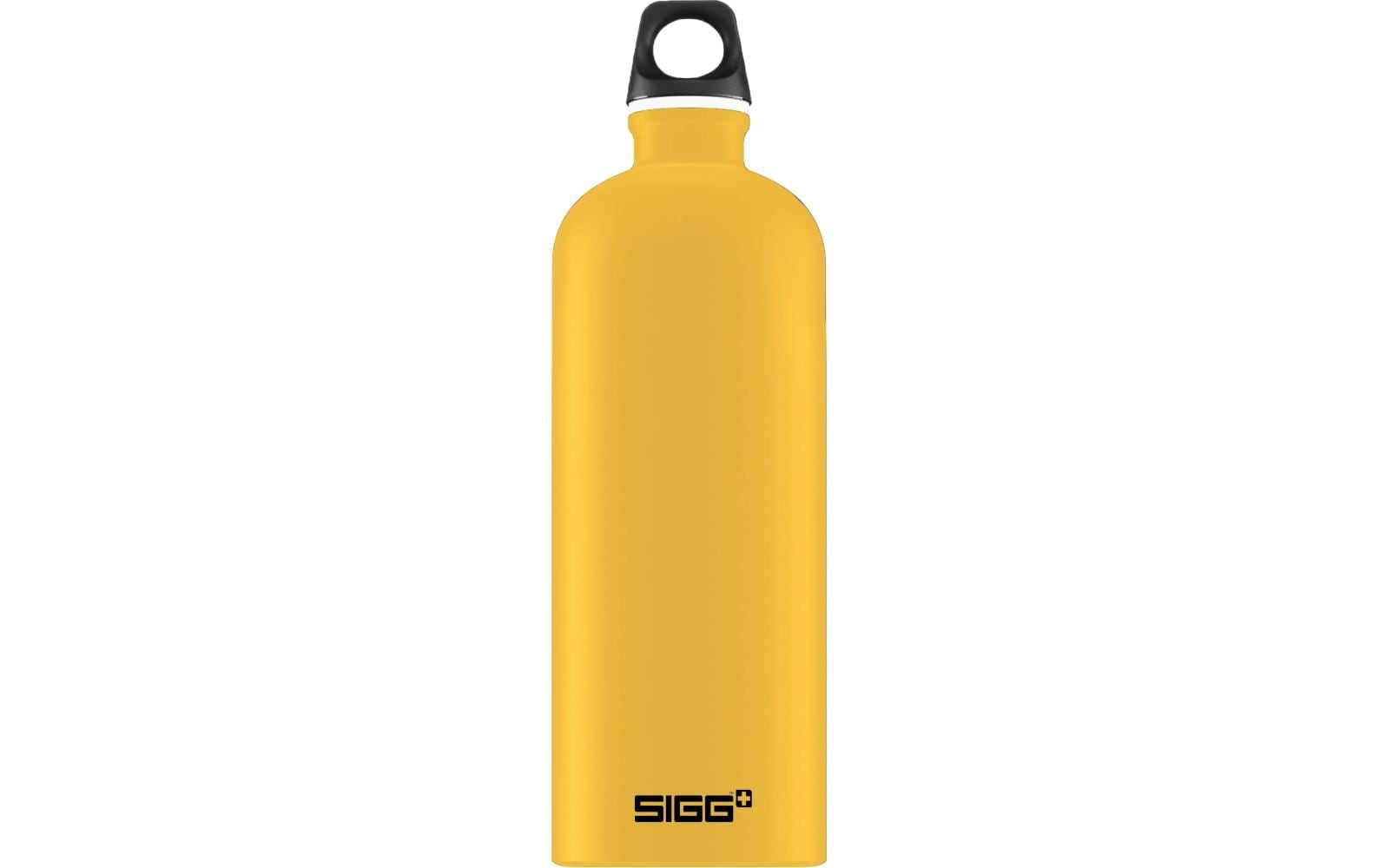 SIGG  Flasche Traveller, 1L Mustard Touch, Aluminium
