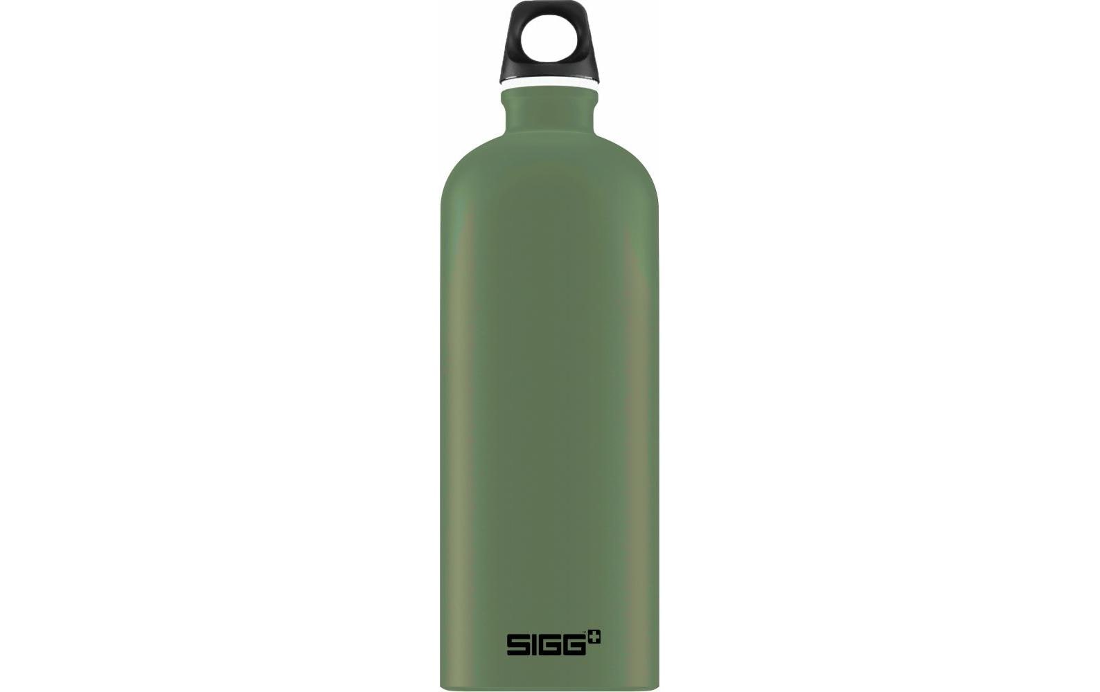SIGG  Flasche Traveller Leaf, 1L Green, Aluminium