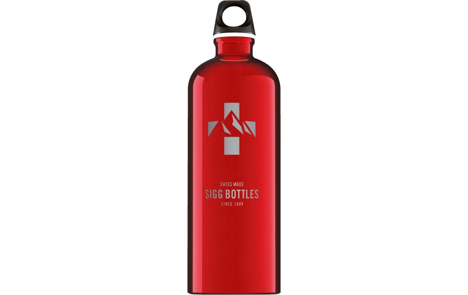 SIGG  Flasche Mountain, 1L Red, Aluminium