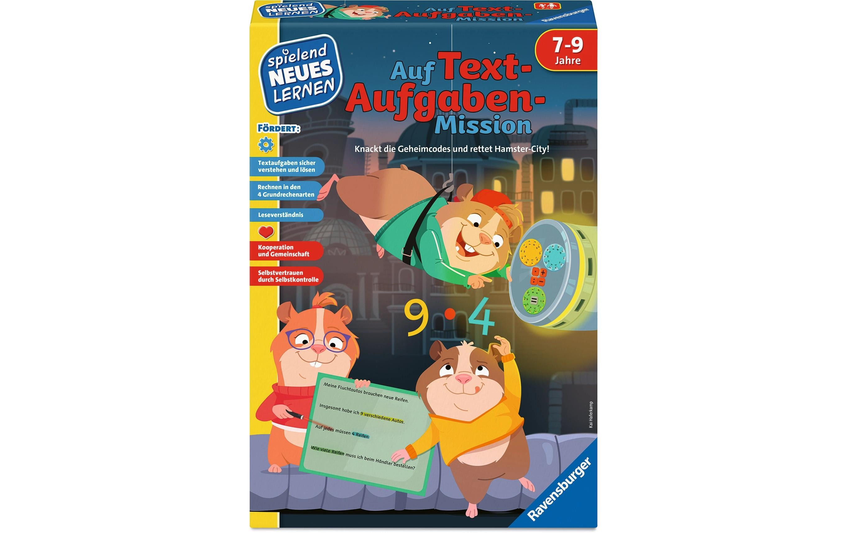 Auf Textaufgaben Mission DE