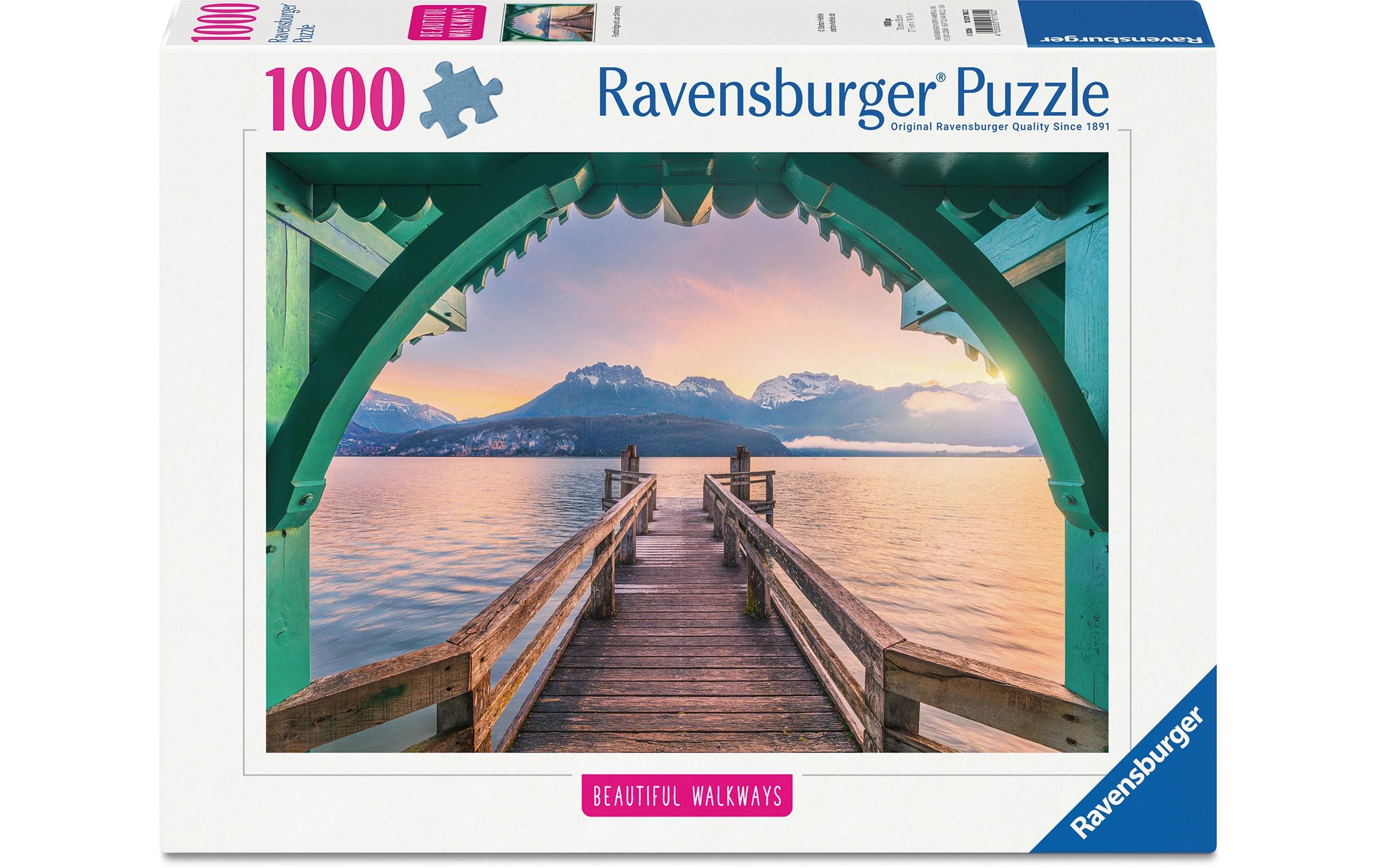 Romantischer Steg am Lac dAnnecy