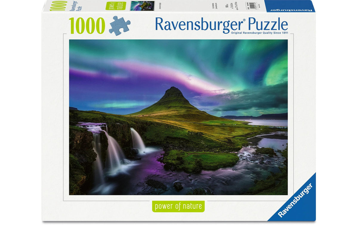 Nordlichter über Kirkjufell