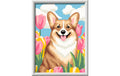 CreArt  Malen nach Zahlen Corgi