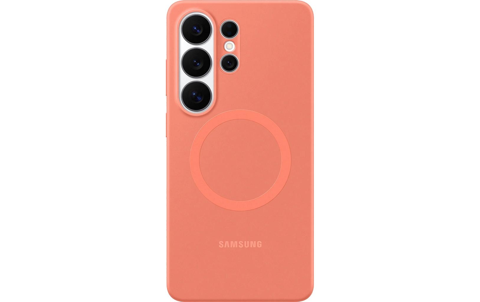 Samsung Silicone Magnet Case Galaxy S26 Ultra, Coralred
