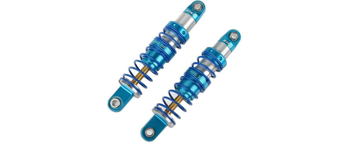 RC4WD King Off-Road Racing Shocks 70mm (Silver/Blue)