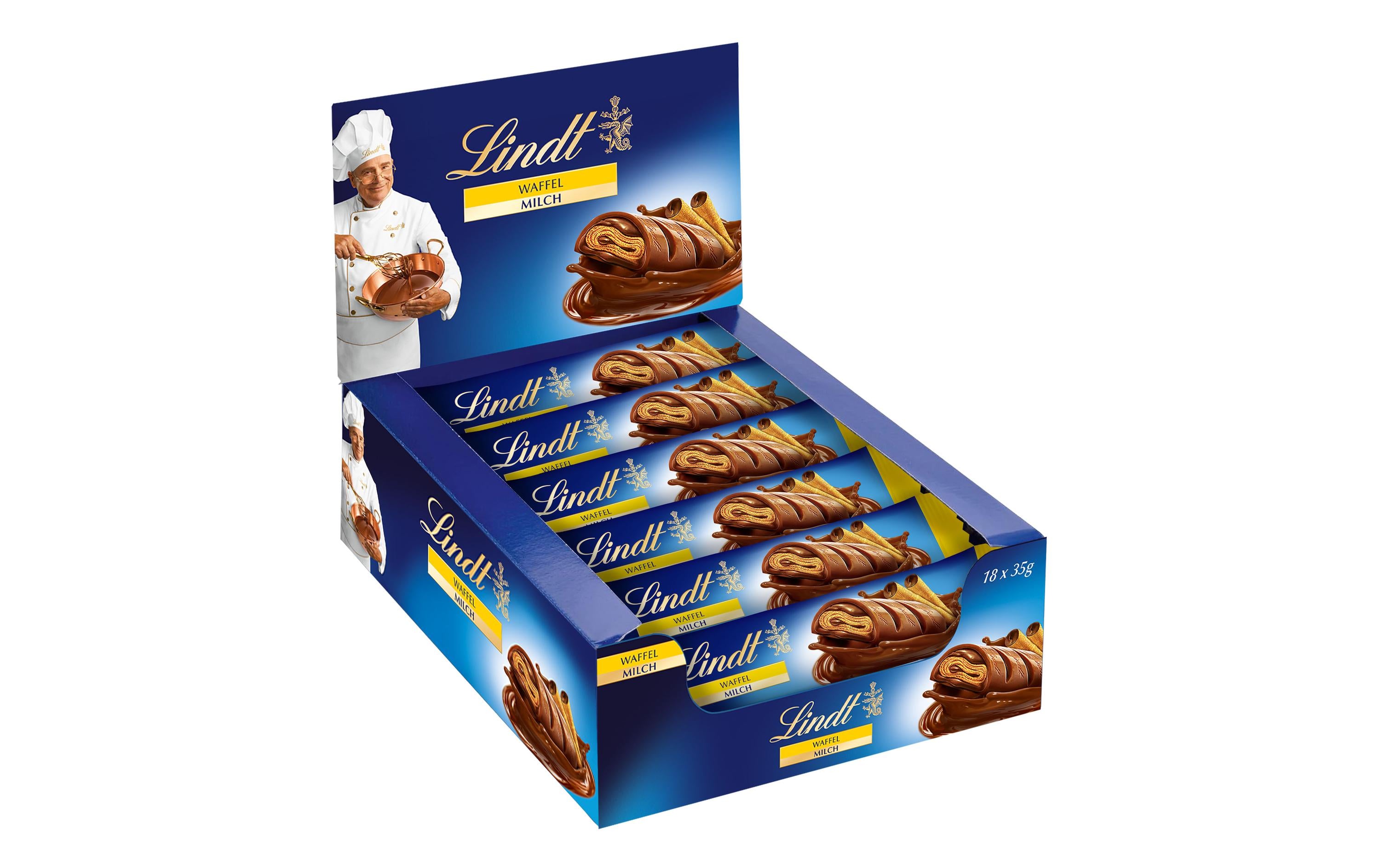 Schokoladenriegel Waffel 18 x 35 g