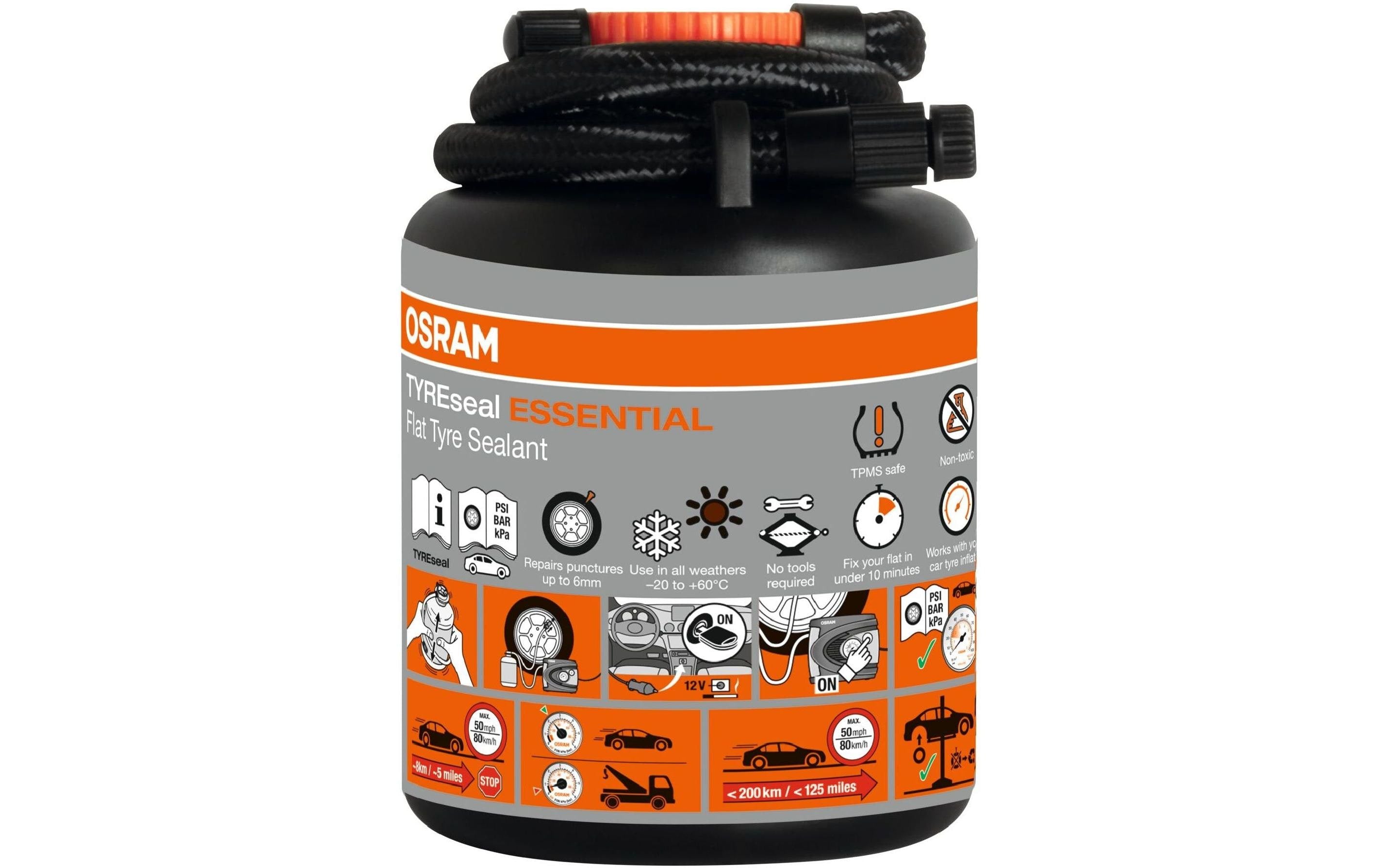 TYREseal ESSENTIAL Reifendichtmittel