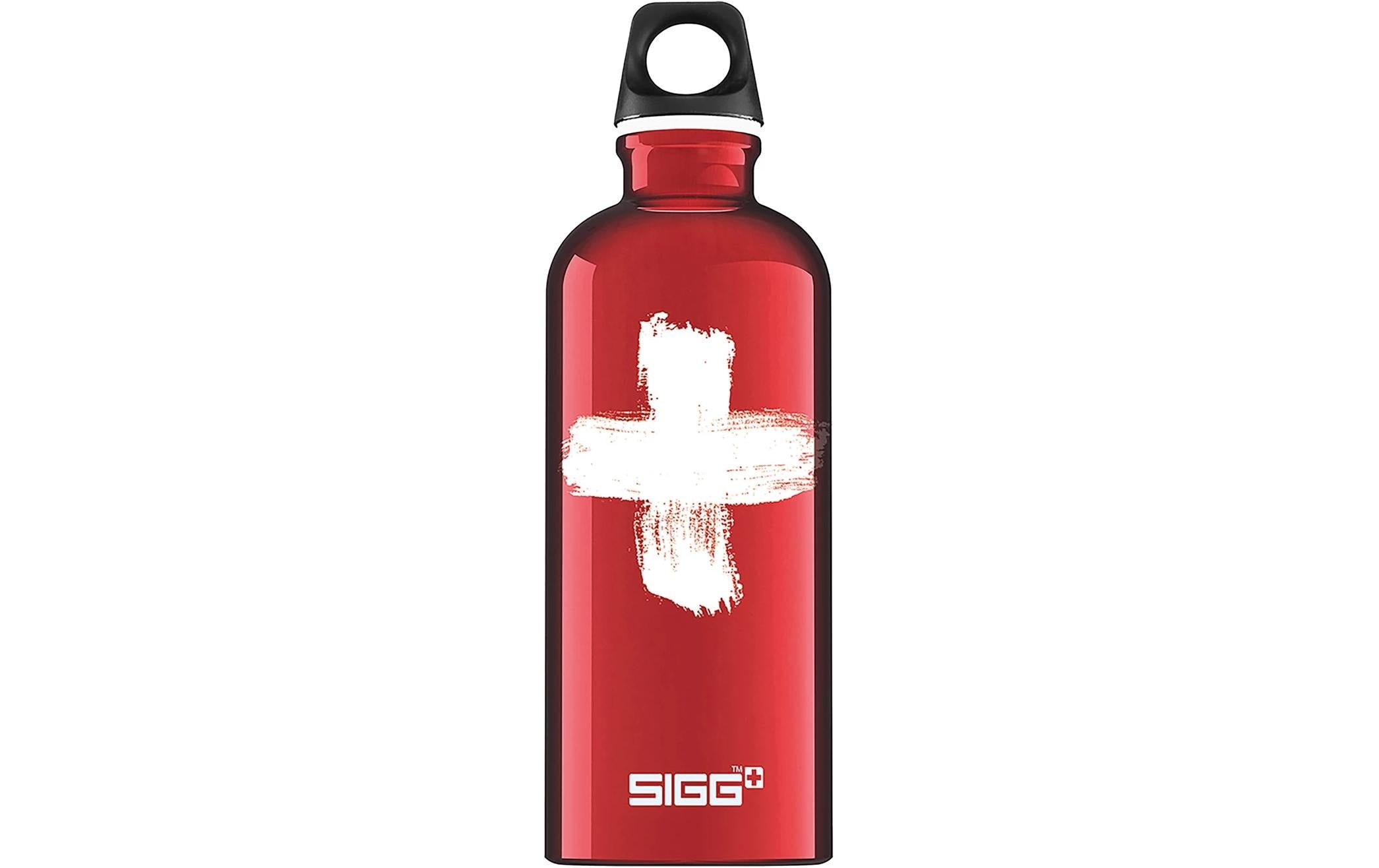 SIGG  Flasche Swiss Red, 0.6L Red, Aluminium