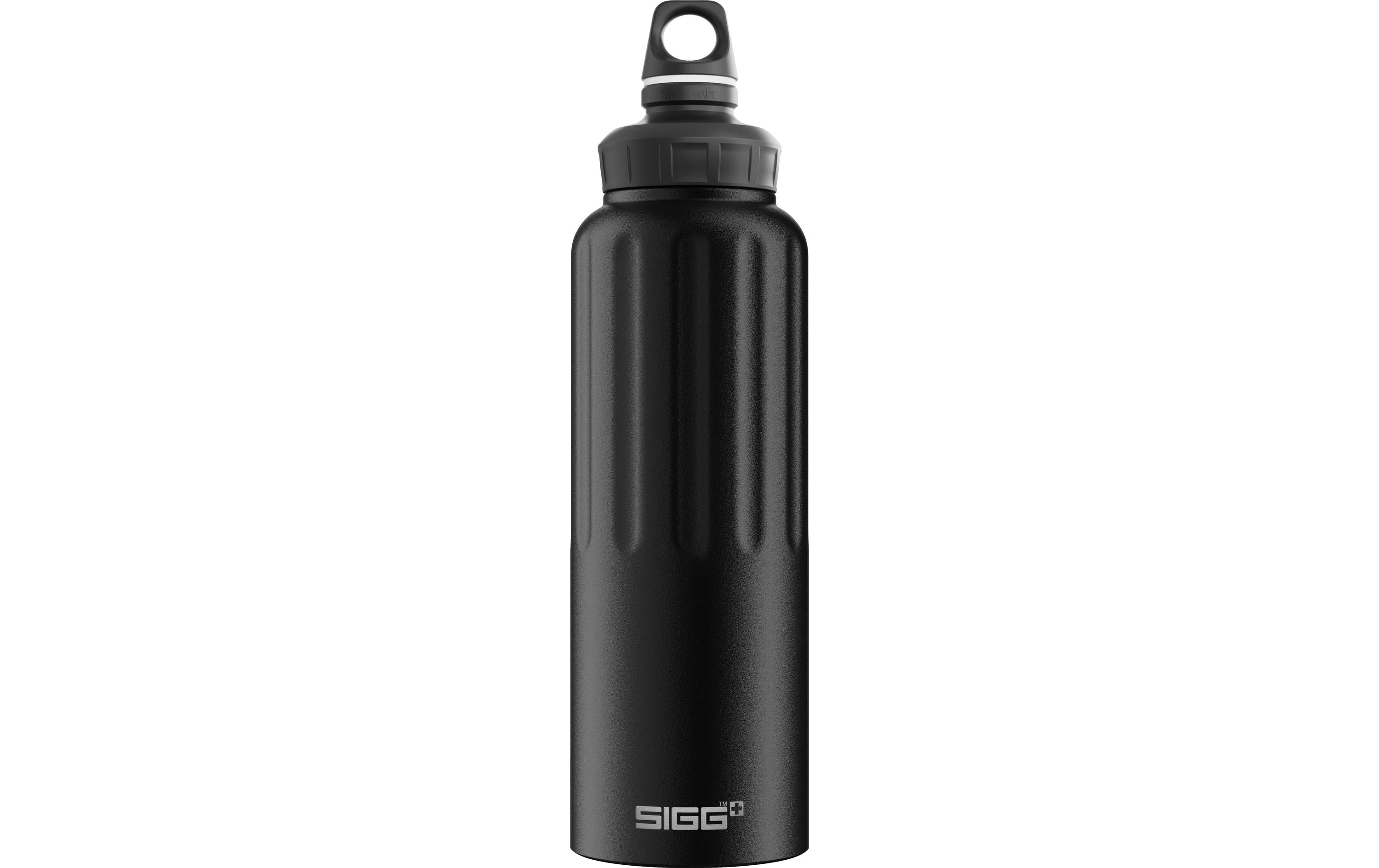 SIGG  Flasche WBM Traveller, 1.5L Black Touch, Aluminium
