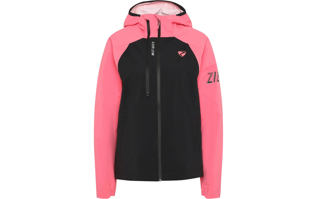 Ziener NEHLE-Z, Gr. 44, black strawberry Veloregenjacke, Damen