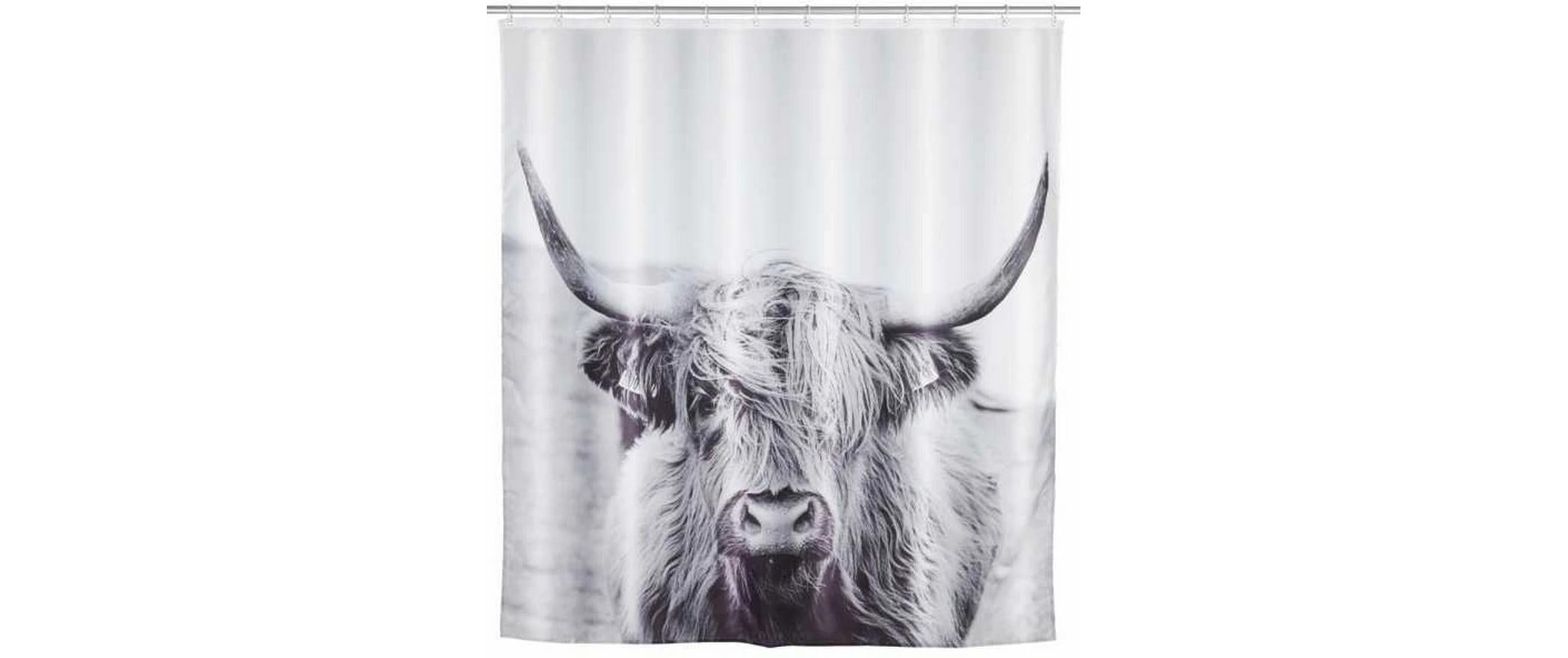 Wenko Duschvorhang Yak Grösse: 180 x 200 cm