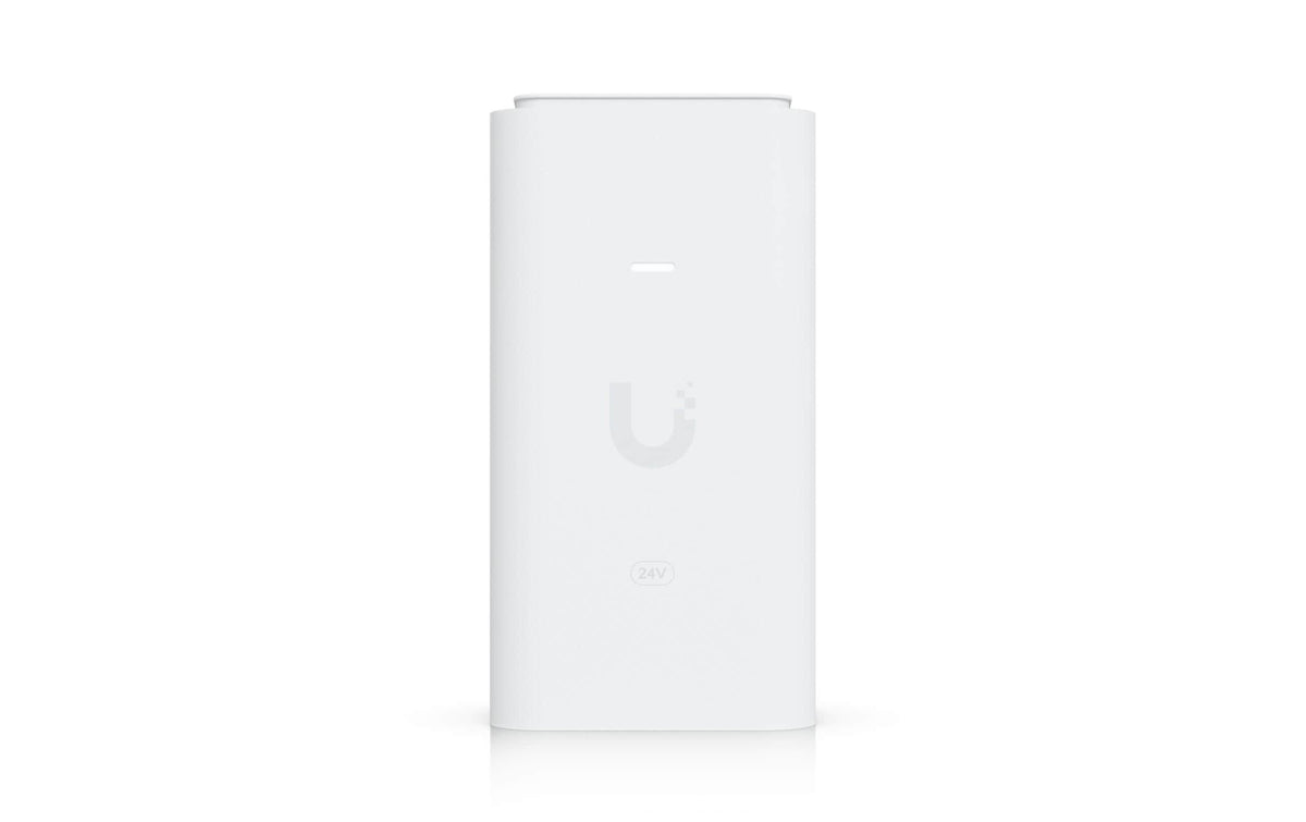 Ubiquiti Passive PoE Injector: 24V, 12W 1/2.5GE, für passive PoE Endgeräte, Weiss