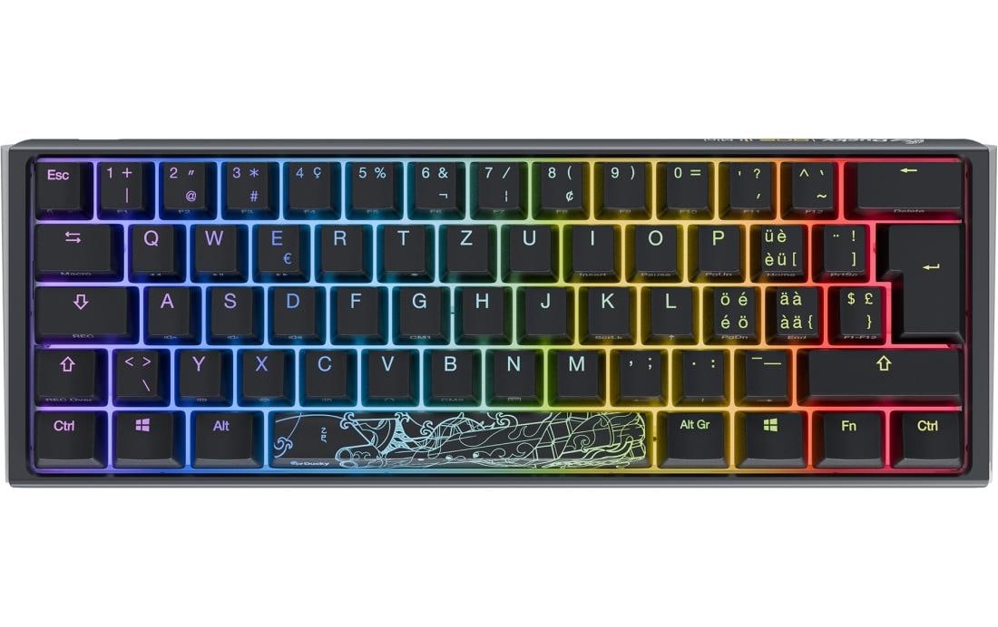 Ducky ONE 3 Mini Classic MX Cherry Red BLK CH-Layout