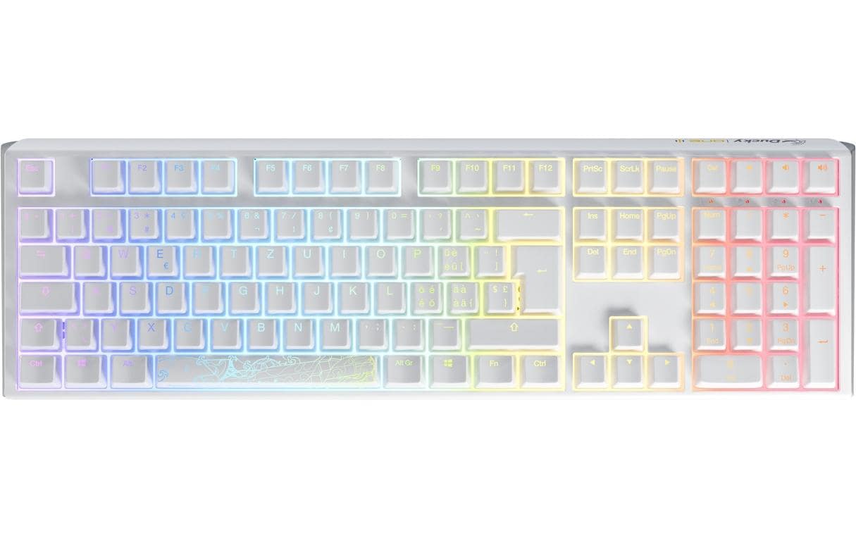 Ducky ONE 3 Classic MX Cherry Red White CH-Layout