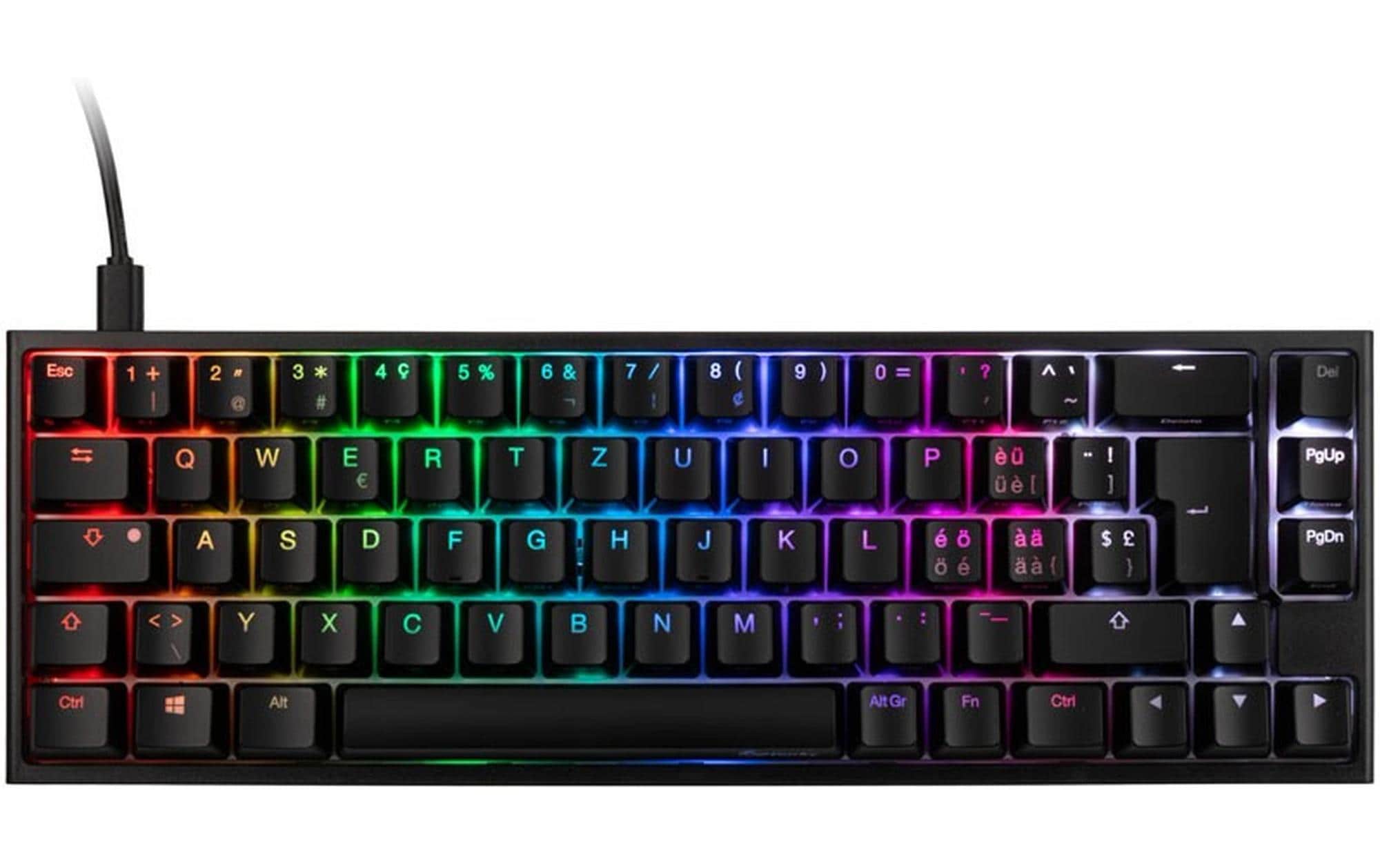 Ducky ONE 2 SF MX Black CH-Layout
