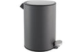 Diaqua Treteimer 3 Liter anthrazit matt Slow Down