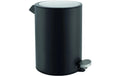 Diaqua Treteimer 3 Liter schwarz matt Slow Down