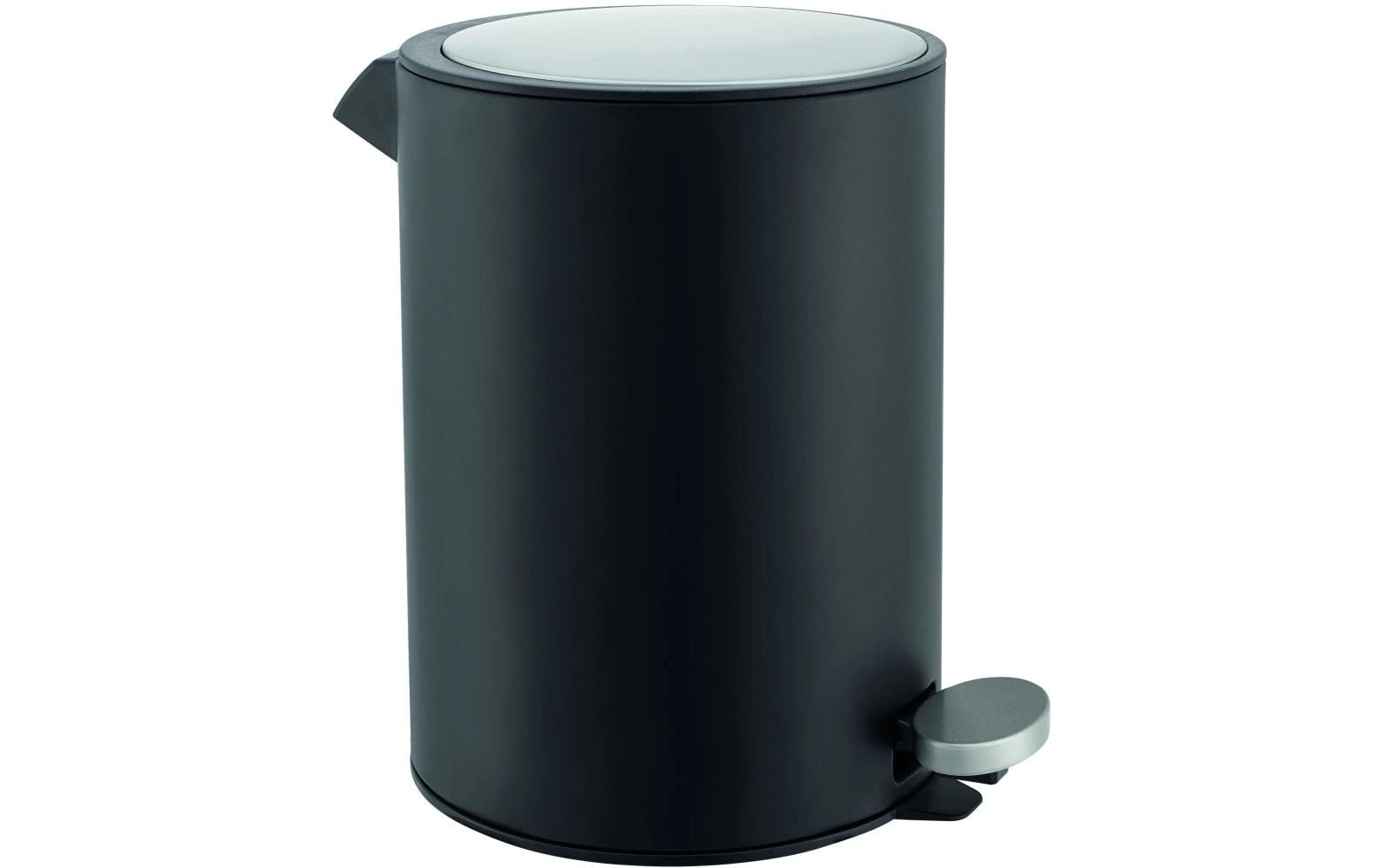 Diaqua Treteimer 3 Liter schwarz matt Slow Down