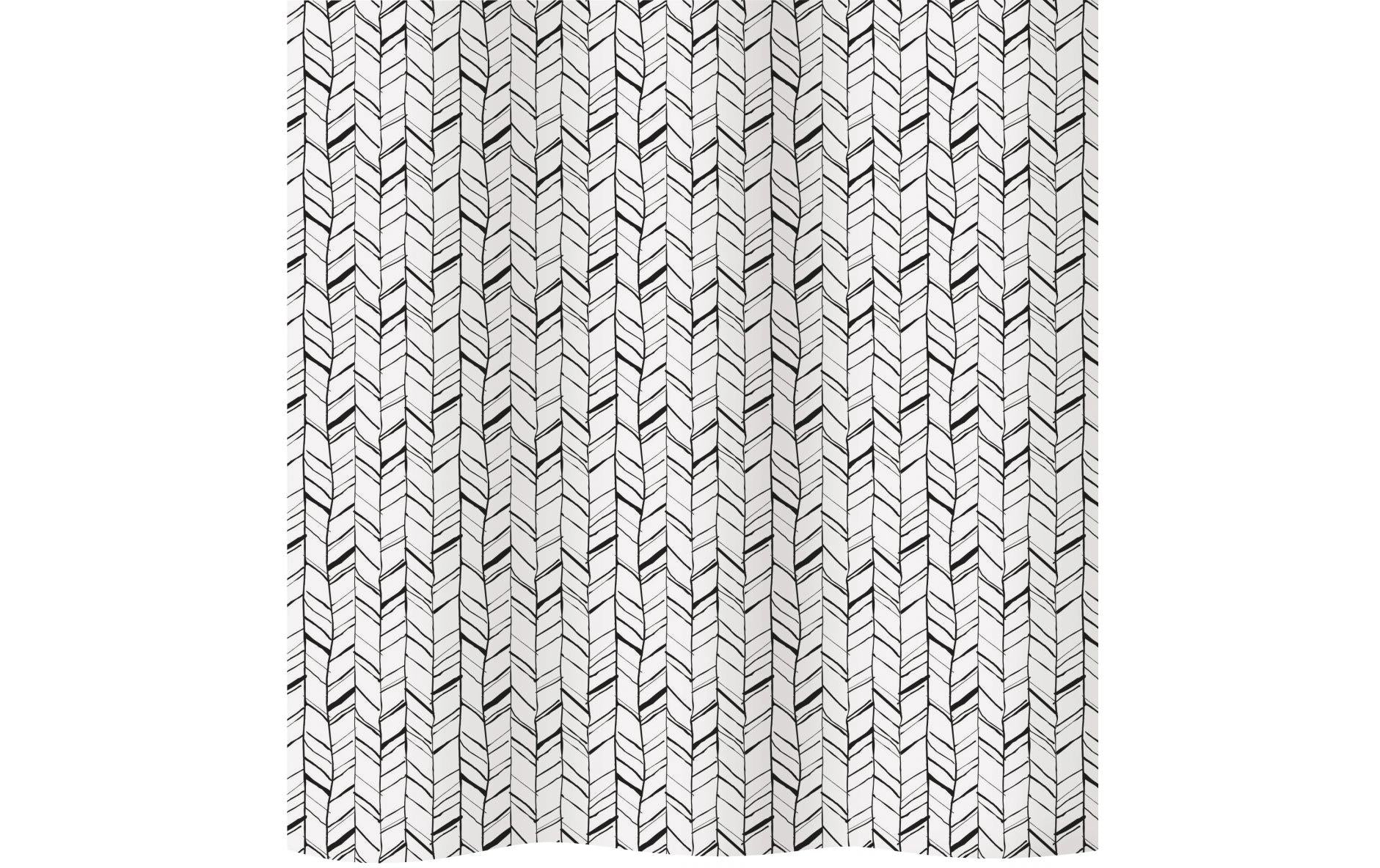 Diaqua Duschvorhang Chevron 180 X 180 cm / CH