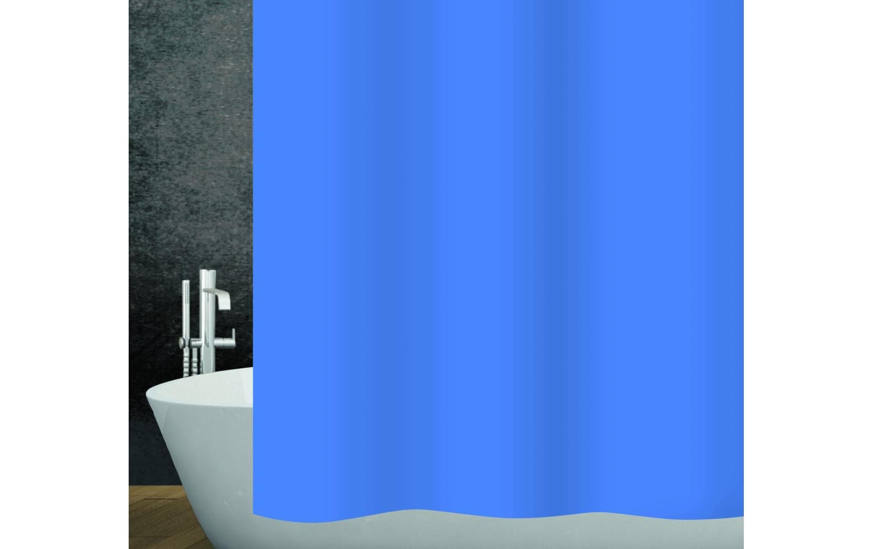 Diaqua Duschvorhang Basic 180 X 200 cm, Blau