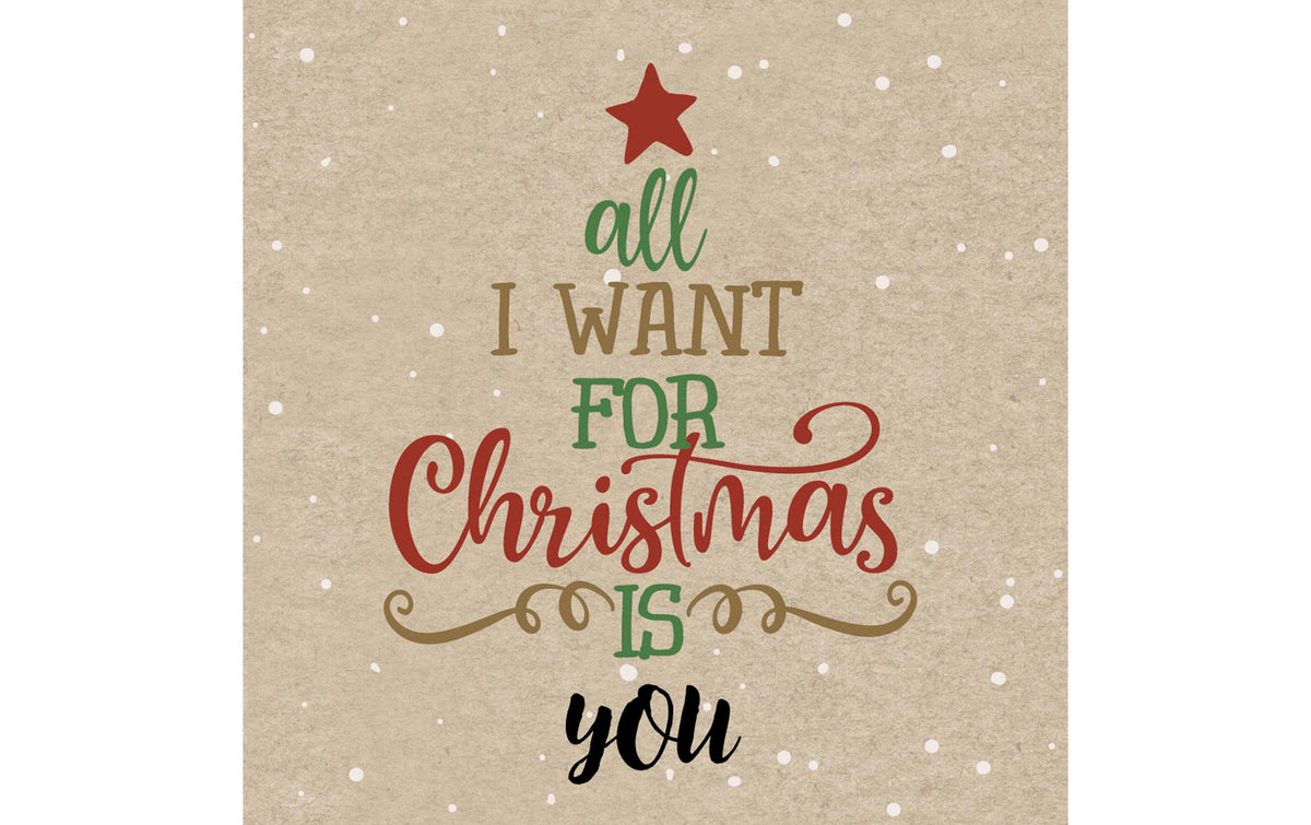 Paper+ Design Servietten Christmas Wish 33x33 cm, 20 Stück