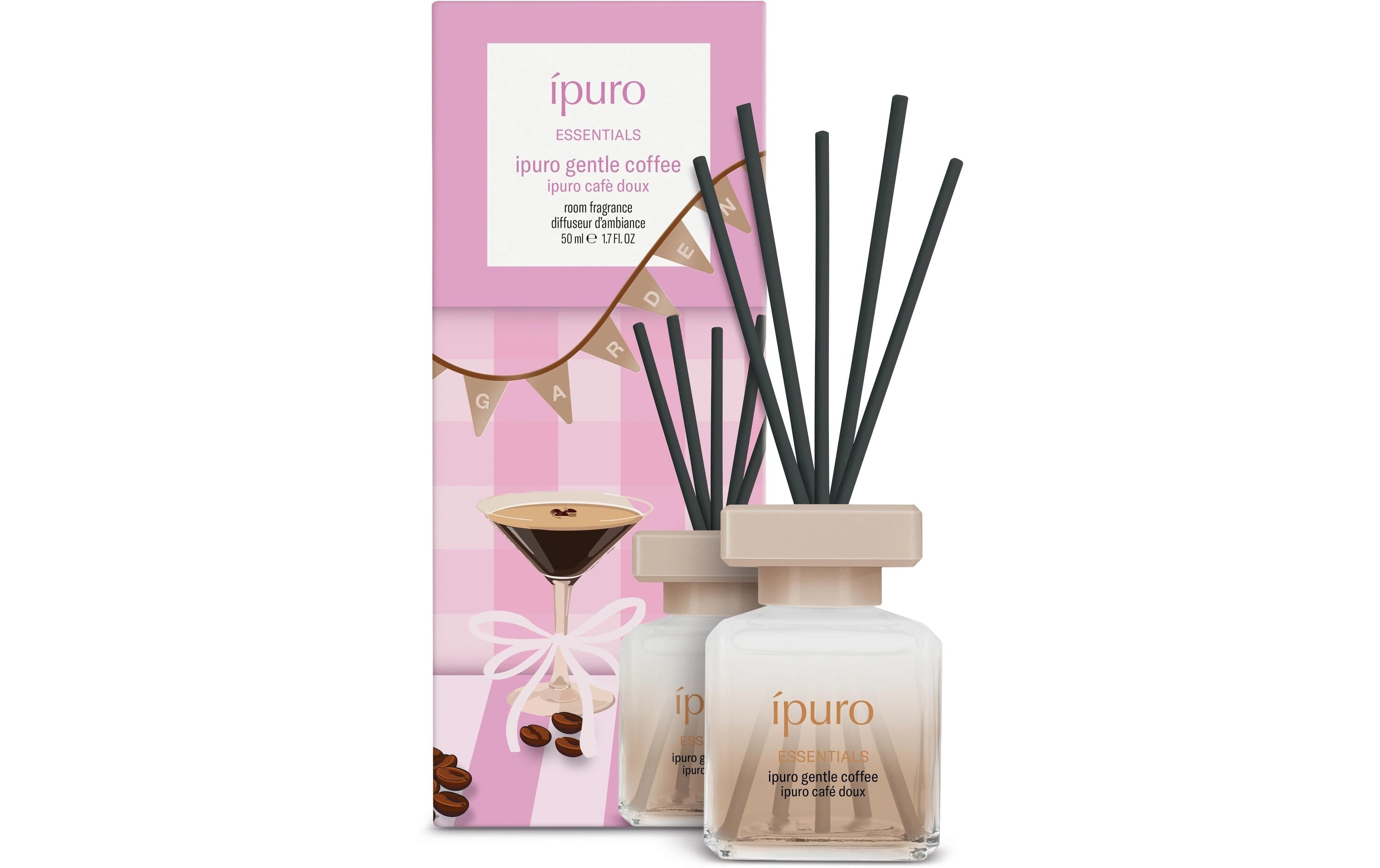 Ipuro Raumduft Gentle coffee 50 ml, ESSENTIALS Limited Edition